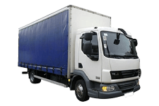 Car Hire Stratford - 7.5 Tonne Curtain Side Truck - Truck hire Stratford