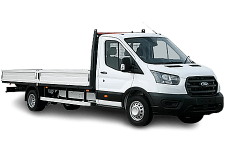 Car Hire Stratford - Ford Transit Dropside Van - Van hire Stratford